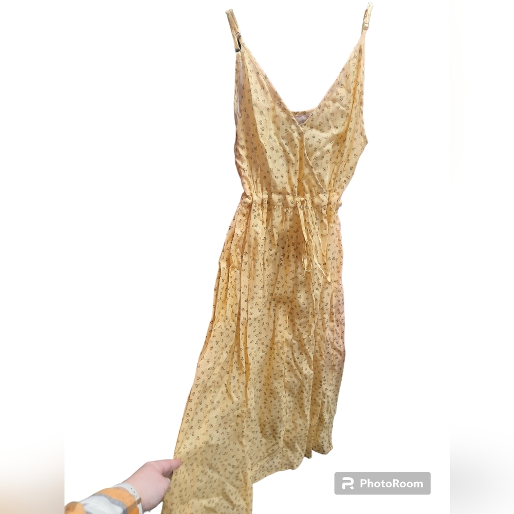 Christy Dawn The Lincoln Dress Golden Pollinator Garden Silk Cotton NEW PS